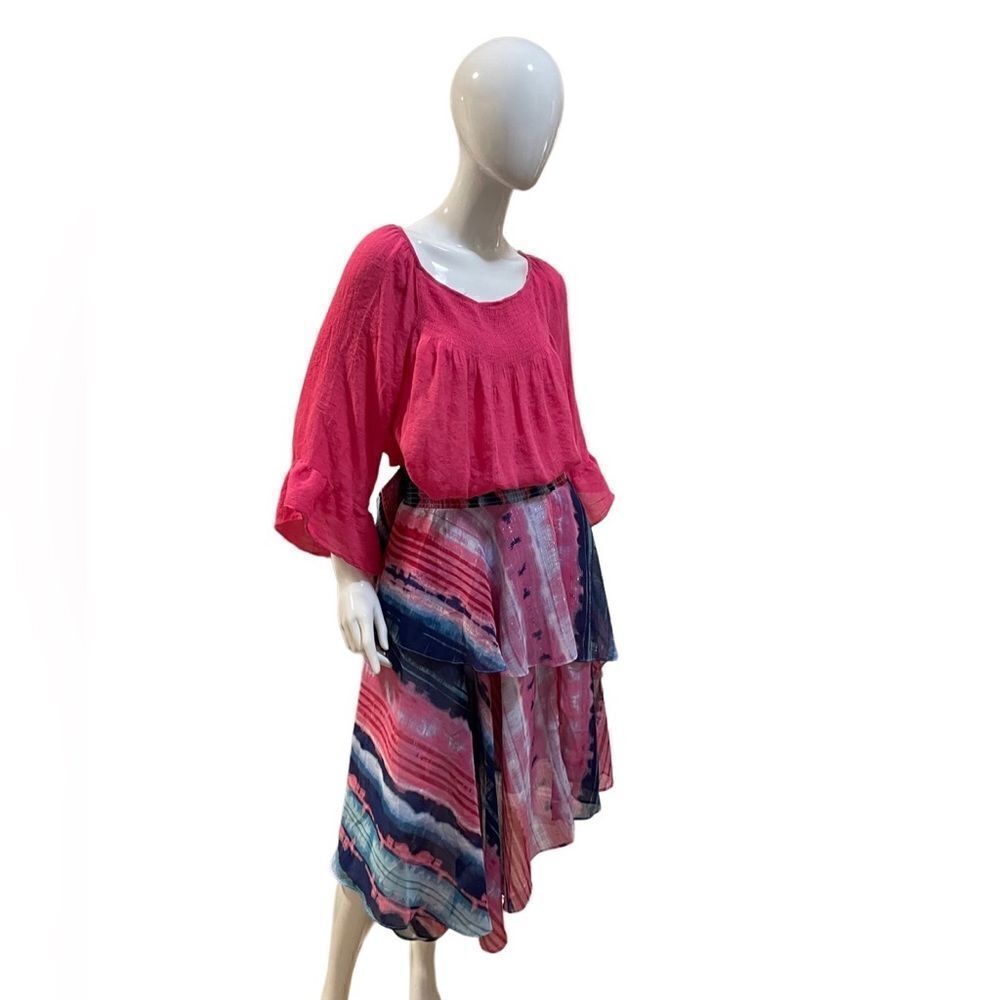 INC International Concepts Ombre Tie Dye Skirt 2X - Picture 7 of 8
